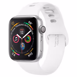 Spigen Air Fit, Band, Orologio intelligente, Bianco, Apple, Silicone, 44 mm