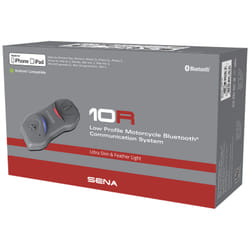 Sena 10R Sistema di comunicazione Bluetooth Confezione doppia, nero per uomo