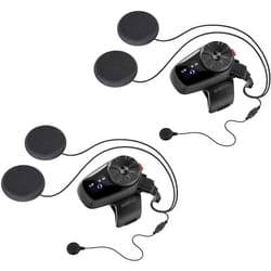 Sena 5S Bluetooth Sistema di comunicazione Bluetooth Double Pack, nero