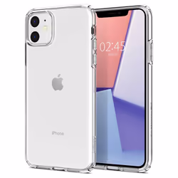 Spigen Liquid Crystal, Cover, Apple, iPhone 11, Trasparente