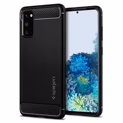 Spigen Rugged Armor, Cover, Samsung, Galaxy S20, 15,8 cm (6.2"), Nero