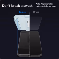 Spigen AGL01801 protezione per lo schermo e il retro dei telefoni cellulari Pellicola proteggischermo trasparente Apple 2 pz - Vista aggiuntiva 5