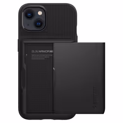 Spigen ACS03536 Cover iPhone 13 Nero - Vista aggiuntiva 4