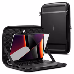 Spigen Rugged Armor Pro Pouch 35,6 cm (14") Custodia a sacchetto Nero - Vista aggiuntiva 5