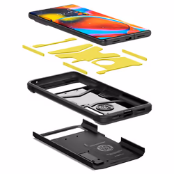 Spigen ACS04728 custodia per cellulare 17 cm (6.7") Cover Nero