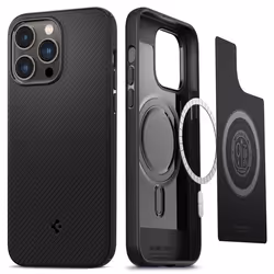 Spigen ACS04844, Cover, Apple, iPhone 14 Pro Max, 17 cm (6.7"), Nero