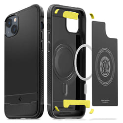Spigen ACS05036 custodia per cellulare 15,5 cm (6.1") Cover Nero