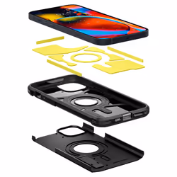 Spigen ACS05062 Cover iPhone 14 Nero - Vista aggiuntiva 2