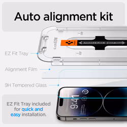 Spigen EZ FIT GLAS.tR Pellicola proteggischermo trasparente Apple 1 pz - Vista aggiuntiva 8