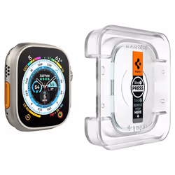 Spigen AGL05556 accessorio indossabile intelligente Protezione per schermo Trasparente Vetro temperato - Vista aggiuntiva 3