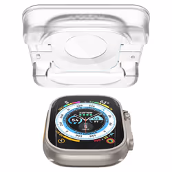 Spigen AGL05556 accessorio indossabile intelligente Protezione per schermo Trasparente Vetro temperato - Vista aggiuntiva 4