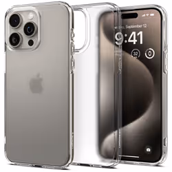 Spigen ACS06565, Cover, Apple, iPhone 15 Pro Max, 17 cm (6.7"), Trasparente