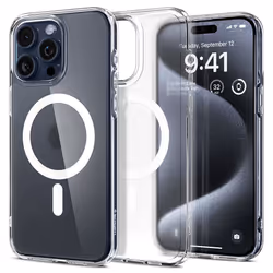 Spigen ACS06719, Cover, Apple, iPhone 15 Pro, 15,5 cm (6.1"), Trasparente