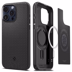 Spigen ACS06736, Cover, Apple, iPhone 15 Pro, 15,5 cm (6.1"), Nero