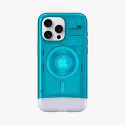 Spigen Classic C1 MagFit, Cover, Apple, iPhone 15 Pro, 15,5 cm (6.1"), Blu