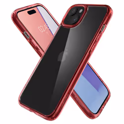 Spigen ACS06794 custodia per cellulare 15,5 cm (6.1") Cover Rosso, Trasparente