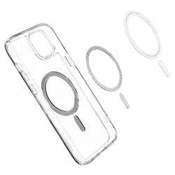 Spigen ACS06803 custodia per cellulare 15,5 cm (6.1") Cover Nero, Trasparente - Vista aggiuntiva 3