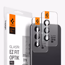 Spigen AGL06987, Protezione dell'obiettivo, Trasparente, Vetro temperato, Samsung, Galaxy S23 FE, 16,3 cm (6.4")