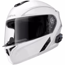 Sena Outrush R Bluetooth Casco, bianco, dimensione L per uomo
