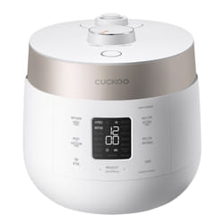 Cuckoo CRP-ST0609F cuoci riso 1,08 L 880 W Champagne, Bianco