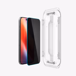 Spigen GLAS.tR EZ Fit | Privacy Pellicola proteggischermo trasparente Apple 2 pz