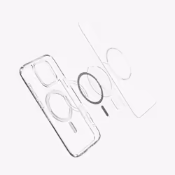 Spigen Ultra Hybrid (MagFit) custodia per cellulare 17,5 cm (6.9") Cover Trasparente, Bianco - Vista aggiuntiva 7