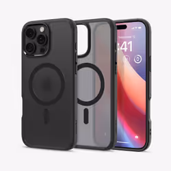 Spigen Ultra Hybrid (MagFit) custodia per cellulare 16 cm (6.3") Cover Nero - Vista aggiuntiva 2