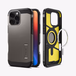 Spigen Tough Armor AI (MagFit) custodia per cellulare 16 cm (6.3") Cover Grigio