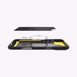 Spigen Rugged Armor (MagFit) custodia per cellulare 15,5 cm (6.1") Cover Nero - Vista aggiuntiva 3