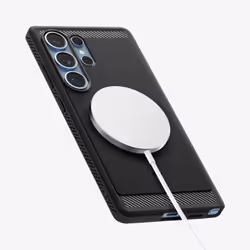 Spigen Rugged Armor custodia per cellulare Cover Galaxy S25 Ultra TPU Nero - Vista aggiuntiva 4