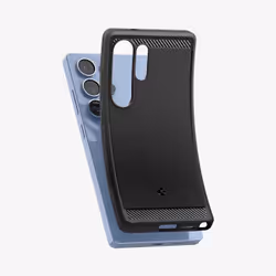 Spigen Rugged Armor custodia per cellulare Cover Galaxy S25 Ultra TPU Nero - Vista aggiuntiva 6