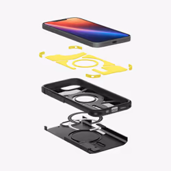 Spigen Tough Armor AI (MagFit) custodia per cellulare 15,5 cm (6.1") Cover Nero - Vista aggiuntiva 5