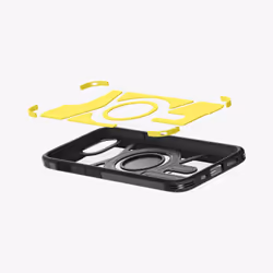 Spigen Tough Armor AI (MagFit) custodia per cellulare 15,5 cm (6.1") Cover Nero - Vista aggiuntiva 8
