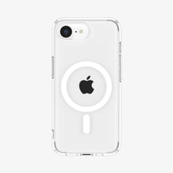 Spigen Ultra Hybrid (MagFit) custodia per cellulare 15,5 cm (6.1") Cover Trasparente, Bianco