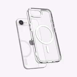 Spigen Ultra Hybrid (MagFit) custodia per cellulare 15,5 cm (6.1") Cover Trasparente, Bianco - Vista aggiuntiva 3