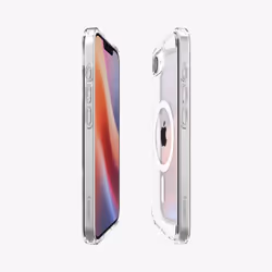 Spigen Ultra Hybrid (MagFit) custodia per cellulare 15,5 cm (6.1") Cover Trasparente, Bianco - Vista aggiuntiva 4