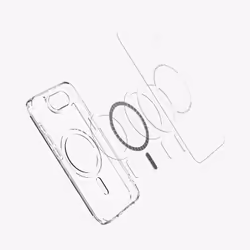 Spigen Ultra Hybrid (MagFit) custodia per cellulare 15,5 cm (6.1") Cover Trasparente, Bianco - Vista aggiuntiva 6