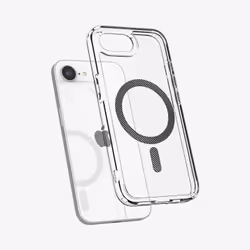 Spigen Ultra Hybrid (MagFit) custodia per cellulare 15,5 cm (6.1") Cover Carbonio, Trasparente - Vista aggiuntiva 3