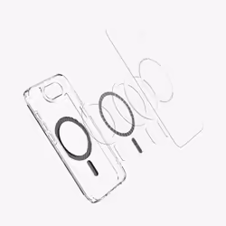 Spigen Ultra Hybrid (MagFit) custodia per cellulare 15,5 cm (6.1") Cover Carbonio, Trasparente - Vista aggiuntiva 6