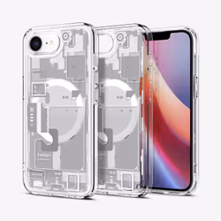 Spigen Ultra Hybrid Zero One Cover iPhone 16e MagFit Bianco - Vista aggiuntiva 2