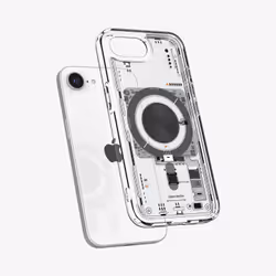 Spigen Ultra Hybrid Neo One (MagFit) custodia per cellulare 15,5 cm (6.1") Cover Nero, Trasparente - Vista aggiuntiva 3