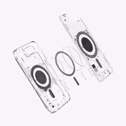 Spigen Ultra Hybrid Neo One (MagFit) custodia per cellulare 15,5 cm (6.1") Cover Nero, Trasparente - Vista aggiuntiva 6