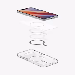 Spigen Ultra Hybrid (MagFit) custodia per cellulare 15,5 cm (6.1") Cover Bianco - Vista aggiuntiva 5