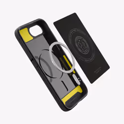 Spigen Rugged Armor (MagFit) custodia per cellulare 15,5 cm (6.1") Cover Nero - Vista aggiuntiva 4