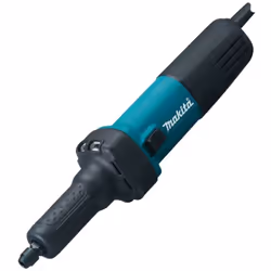 Smerigliatrice elettrica diritta 6 mm ideale per smerigliare, sbavare e rifinire collo di serraggio Euro 43 mm motore a tenut ...