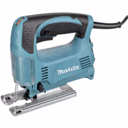 Makita 4329 Elektrische Pendelhubstichsäge Die elektrische Pendelhubstichsäge von Makita bietet einen verstellbaren transpare ...