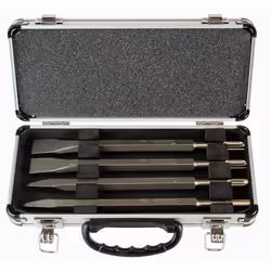 Descrizione Il Makita D-08757 è un set di scalpelli SDS-PLUS da 4 pezzi adatto per calcestruzzo, demolizione, render, insegui ...
