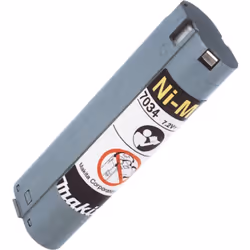Ni-MH - 7,2 V - 2,5 Ah - 7034 Batteria Ni-MH per macchine da 7,2 V Batteria ad asta Ni-MH da 7,2 V per macchine Makita. La ca ...