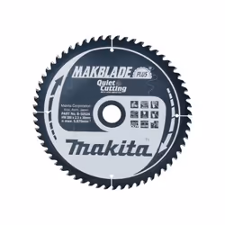 La lama TCT silenziata per troncatrici 260x30 per legno Makita B-32524 Makblade Plus è un accessorio per utensili da taglio i ...