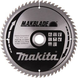 Makita - Accessori - Lama per sega circolare per legno, 260x30 mm, 60 denti B-32801